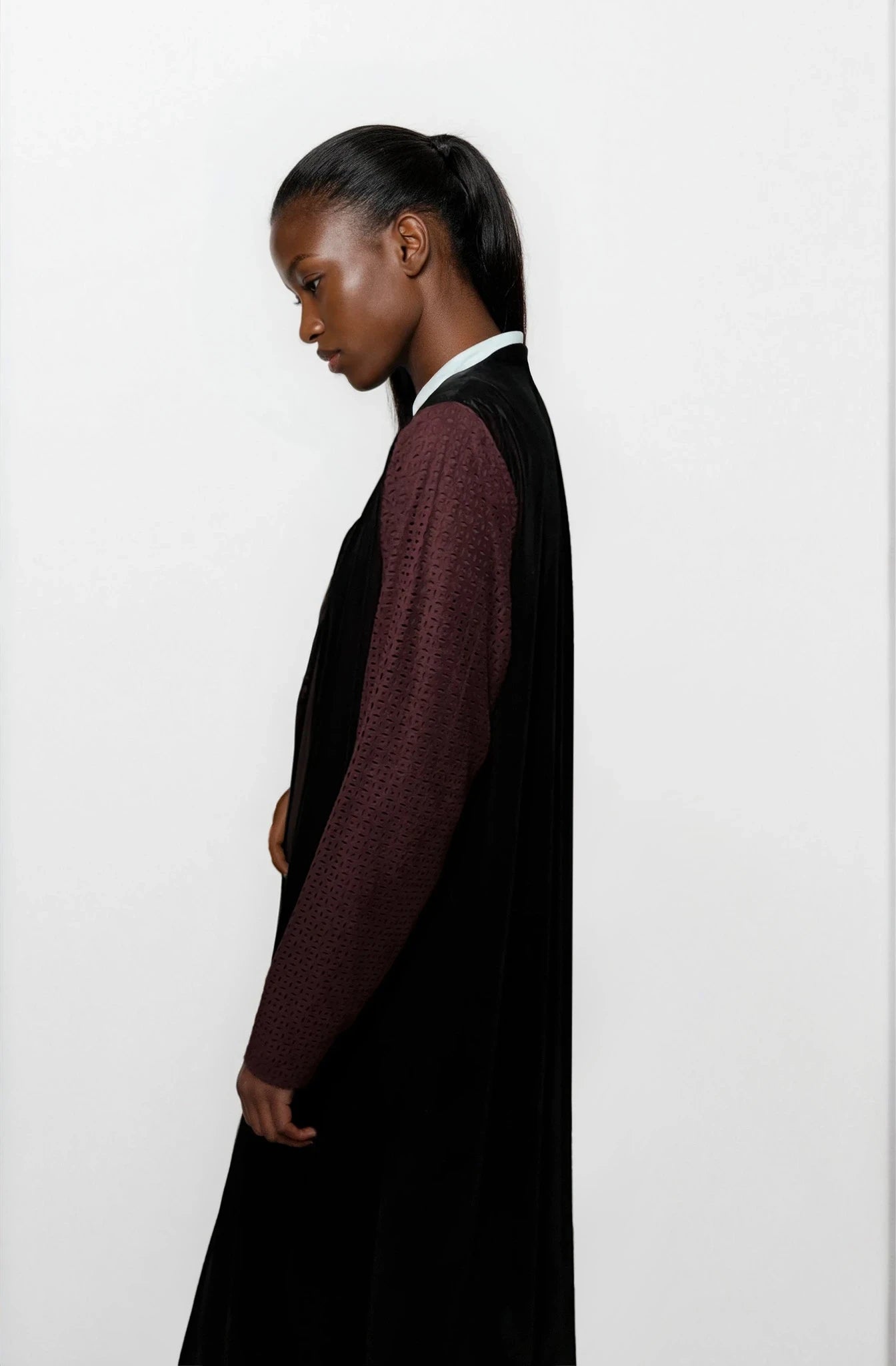 Suede Tone Abaya