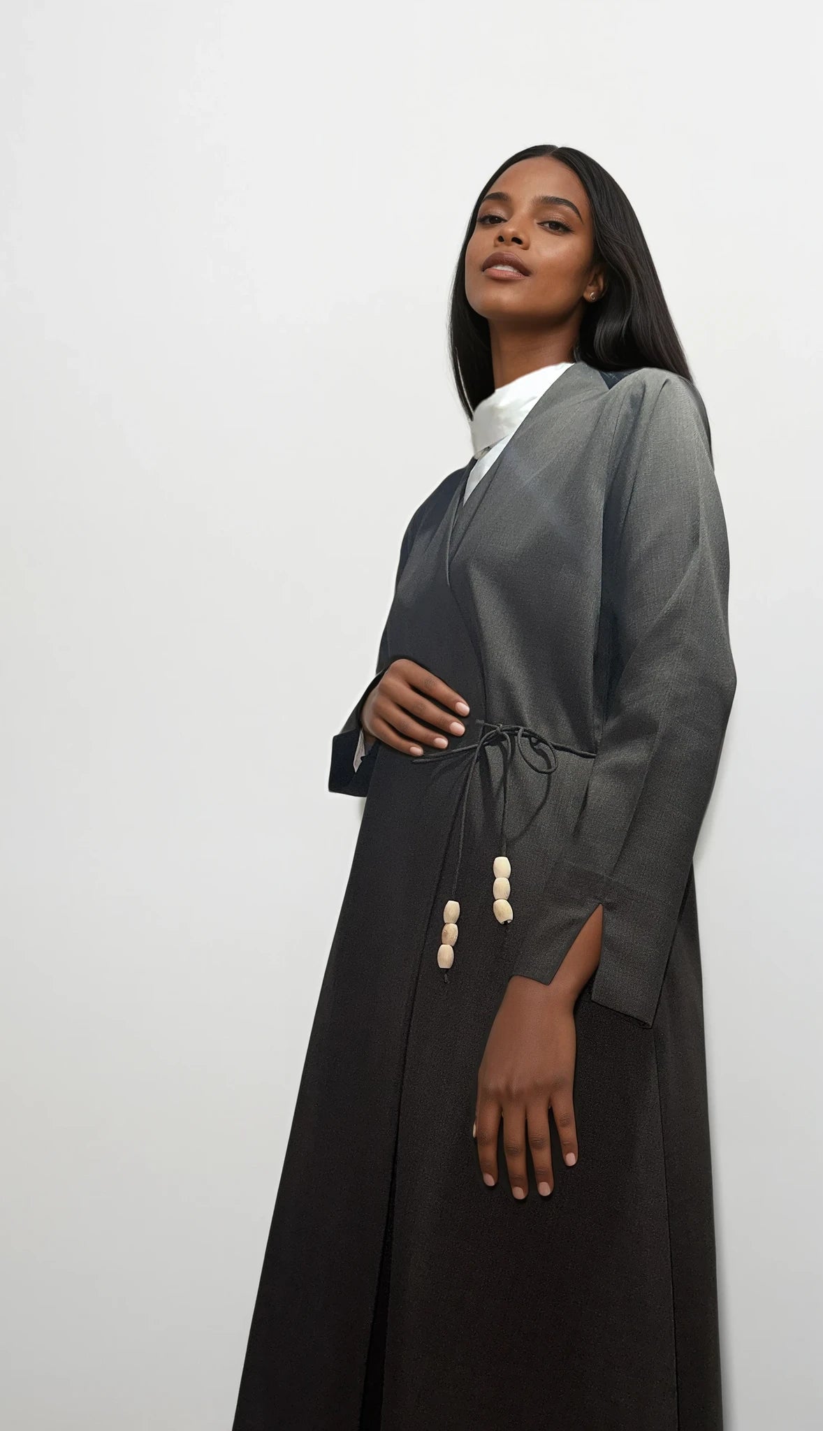 Beads|Brown- Size S, length 55