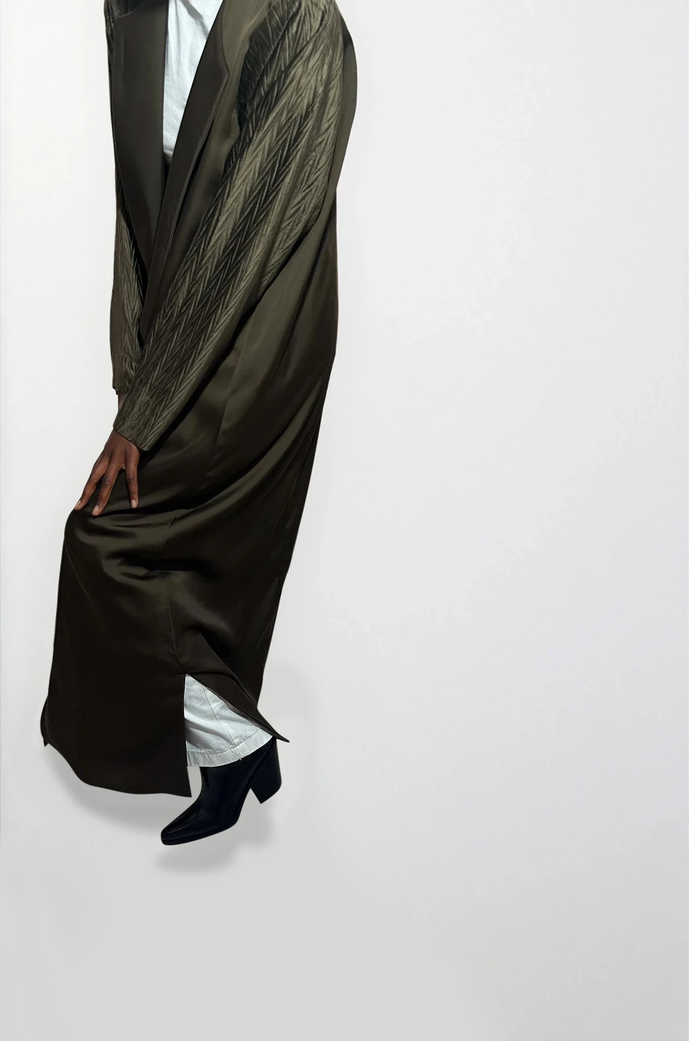 Caramel brown Abaya