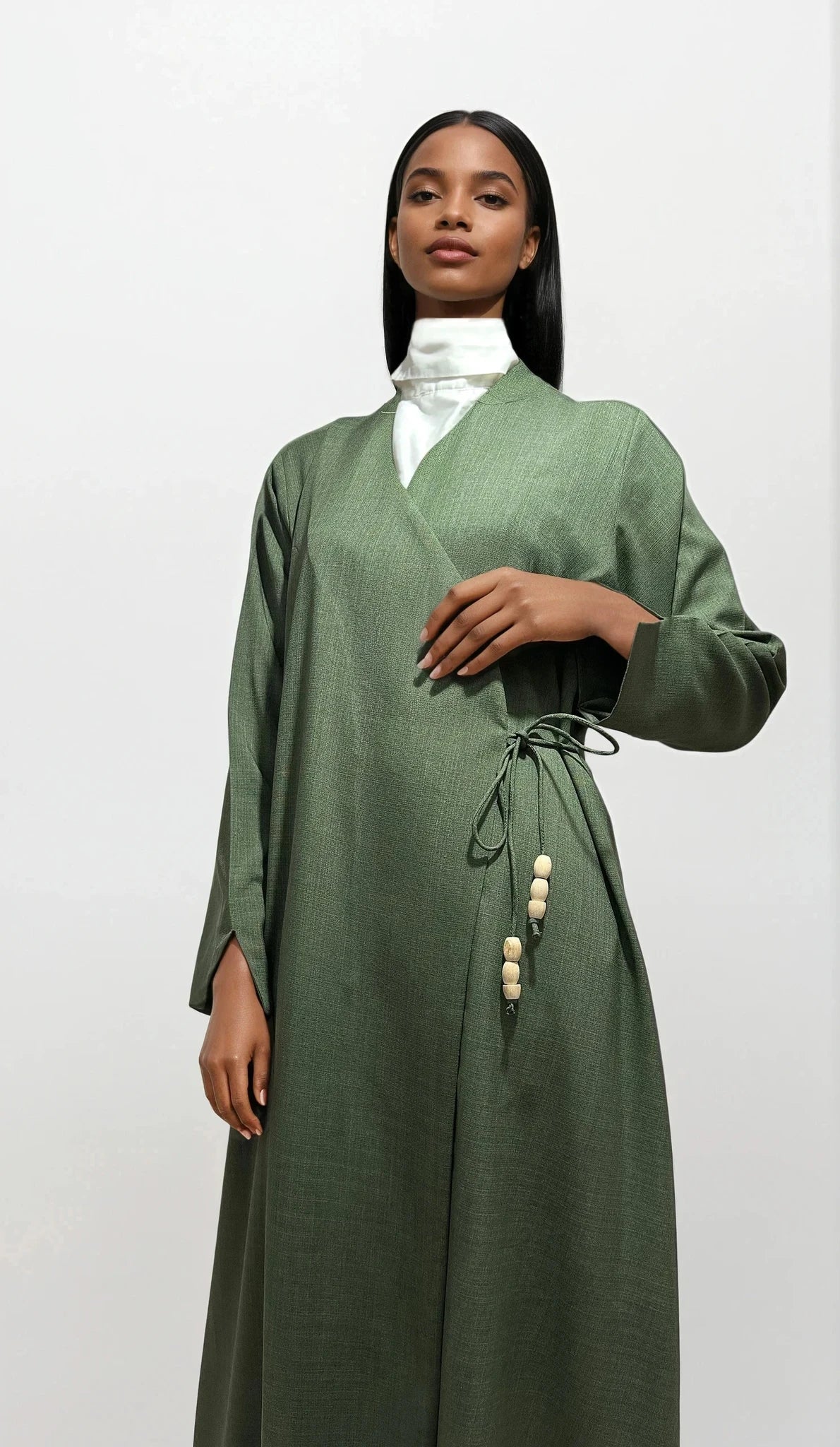 Beads- Olive